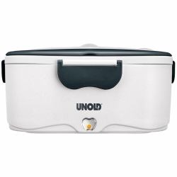 Unold 58850 electric lunch box 35 W 1.5 L Grey, White Adult (UNOLD 58850 - elektrisk madkasse - hvi)