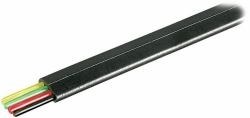 Deltaco MD-14S telephone cable 100 m Black (DELTACO MD-14S - bulk telefonkabel - 1)