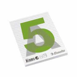 Esselte Glued Pad A5 Ruled – (Esselte - pude - A5 - 100 ark)