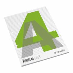 Esselte Glued Pad A4 Ruled – (Esselte - pude - A4 - 100 ark)