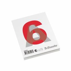 Esselte Glued Pad A6 Plain – (Esselte - pude - A6 - 100 ark)