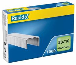 Rapid Staples Standard 23/10 Galvanized Box of 1000 (Rapid hÃ¦fteklammer Standard 23/10 t/40)
