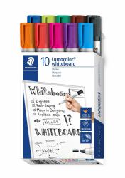 Staedtler Lumocolor 351 B10 marker 10 pc[s] Bullet tip Black, Blue, Brown, Green, Light Blue, Light Green, Orange, Pink, Red, Violet (STAEDTLER Lumocolor 351 - markÃ¸r - sor)