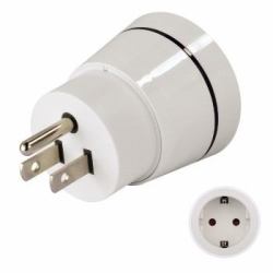 Hama 00121994 power plug adapter White (Hama Travel Adapter Plug - Adapter fÃ¼r)