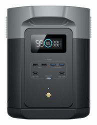 EcoFlow DELTA 2 Max portable power station Lithium Iron Phosphate [LiFePO4] 2400 W 23 kg (Delta 2 Max Portable Power - Station Lithium Iron - Phosphate [Lifepo4] 2400 W 23 Kg - Warranty: 12M)
