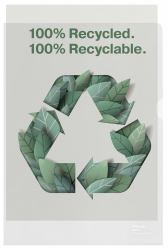 Esselte Recycle Folder A4 (Esselte - top og sideindfÃ¸rsels-arkbes)