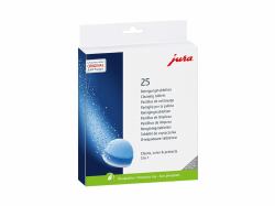 JURA 3-phase-cleaning tablets (JURA 3-Phasen-Reinigungstabletten 25 S)