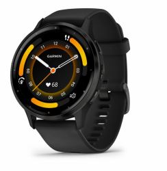 Garmin Venu 3 3.56 cm [1.4"] AMOLED 45 mm Digital 454 x 454 pixels Touchscreen Black Wi-Fi GPS [s...