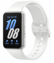 Samsung Galaxy Fit3 4.06 cm [1.6"] AMOLED 40 mm Digital 256 x 402 pixels Touchscreen Silver (SAMSUNG GALAXY FIT3 SM-R390 SILVER)