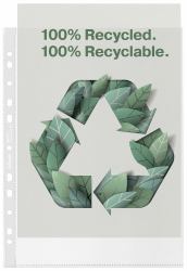 Esselte Recycle Pocket A4 (Lomme recycled 70my PP prÃ¦g A4 [20])