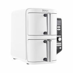 Ninja SL400EUWH fryer Double 9.5 L Stand-alone 2470 W Hot air fryer White (Ninja DoubleStack SL400EUWH)