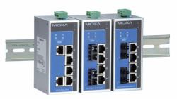 Moxa EDS-P206A-4PoE-MM-SC-T Unmanaged Power over Ethernet [PoE] Grey 