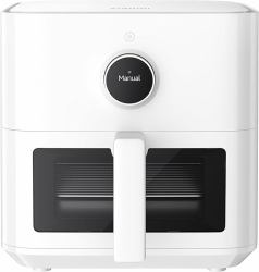 Xiaomi BHR8238EU fryer Single 5.5 L Stand-alone 1600 W Hot air fryer White (Xiaomi Smart Air Fryer 5.5L)