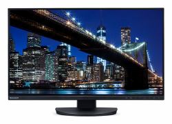 Sharp MultiSync 60006064 computer monitor 68.6 cm [27"] 3840 x 2160 pixels 4K Ultra HD LCD Black 