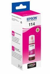 Epson 114 EcoTank Magenta ink bottle (Comp Epson G+G 114 EcoTank Bottle C13T07B340 Magenta 70ml Ink 6200 Pages)
