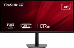 Viewsonic VA3820C computer monitor 96.5 cm [38"] 3840 x 1600 pixels Wide Quad HD+ LED Black (VA3820C 37.5 LCD IPS 5MS - 3840X1600 21:9 300NITS HDMI)