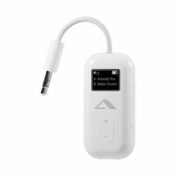ALOGIC ABTTX1-WH wireless audio transmitter 3.5 mm White Built-in display (SKYSOUND BLUETOOTH - AUDIO TRANSMITTER)