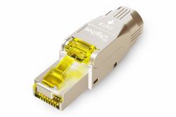 Digitus CAT 8.1 field connector, shielded, tool-free mounting connection (DIGITUS Feldstecker CAT 8.1 geschirmt)