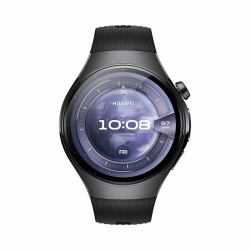 Huawei WATCH 5 3.81 cm [1.5"] AMOLED 46 mm Digital 466 x 466 pixels Touchscreen Black Wi-Fi GPS [satellite] (Huawei WATCH 5 3,51 cm [1.38"] 46 mm D)