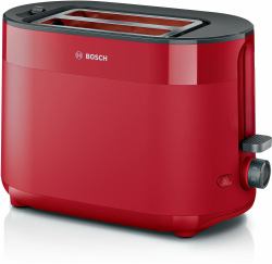 Bosch TAT2M124 toaster 6 2 slice[s] 950 W Red (Bosch MyMoment brÃ¸drister)