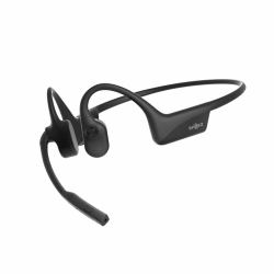 SHOKZ OpenComm2 Headset Wired & Wireless Head-band Office/Call center USB Type-C Bluetooth Black (SHOKZ OPENCOMM2 PTT FOR ZELLO)