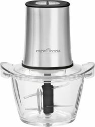 ProfiCook PC-MZ 1150 1 L 400 W Stainless steel, Transparent (ProfiCook PC-MZ 1150 - hakkemaskine -)