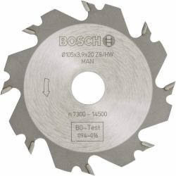 Bosch ‎3608641008 circular saw blade 10.5 cm 1 pc[s] (Bosch slot mill 105x20-8 - 3608641008)