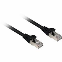Sharkoon Cat.6a SFTP networking cable Black 0.25 m Cat6a S/FTP [S-STP] 