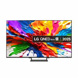 LG 65QNED93A6A.AEKQ TV 165.1 cm [65"] 4K Ultra HD Smart TV Wi-Fi Black (65" QNED93 QNED Smart TV - 65" Black MiniLED Smart TV 4K)