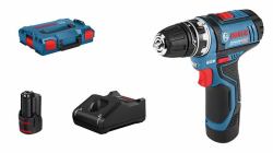 Bosch GSR 12V-15 FC Flex Professional 1300 RPM Keyless 600 g Black, Blue (Bosch GSR 12V-15 FC Professional - bor)