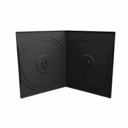 MediaRange DVD Case for 2 discs, 7mm, pocket-sized, black (Dvd Case For 2 Discs, 7Mm, - Pocket-Sized, Black - Warranty: 12M)