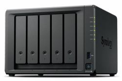 Synology DiskStation DS1525+ NAS/storage server Ryzen Embedded V1500B 8 GB DDR4 0 TB Black (DiskStation DS1525+ 5-bay, - 8GB DDR4 SODIMM, upgradeable - to 32 GB [16 GB x 2] - Warranty: 12M)