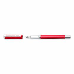 Staedtler triplus 474 fountain pen Cartridge filling system Red 1 pc[s] (STAEDTLER FÃÂ¼llhalter triplus rot M,)