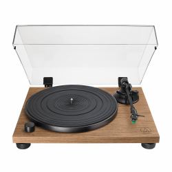 Audio-Technica AT-LPW40WN audio turntable Belt-drive audio turntable Black, Wood Manual (Audio-Technica AT-LPW40WN - pladespill)