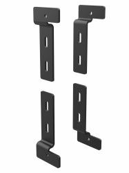 Vogel's PLA 9330 Side trim brackets 4pcs (PLA 9330 SIDE TRIM BRACKETS - 4PCS BLACK)