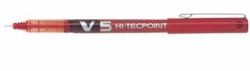 Pilot V5 HiTec Red 12 pc[s] (Ball-liner Hi-Tecpoint V5 0,5 rÃ¸d)