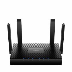Cudy WR3000 wireless router Gigabit Ethernet Dual-band [2.4 GHz / 5 GHz] Black (*CUDY WR3000 Router Mesh Gigabit WiFi)