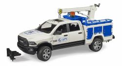 BRUDER RAM 2500 Service Truck (Bruder RAM 2500 service truck with cra)