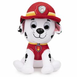 PAW Patrol GUND Official Marshall in Signature Firefighter Uniform Plush Toy, Stuffed Animal for Ages 1 and Up, 6" (Spin Master Gund - Paw P Marshall 15cm)