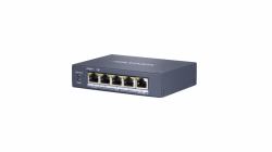 Hikvision DS-3E0505HP-E network switch Unmanaged Gigabit Ethernet [10/100/1000] Power over Ethern...
