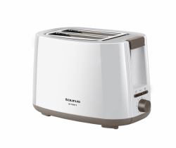 Taurus Mytoast II 7 2 slice[s] 750 W White (TAURUS Toaster Two Slot 750W White)