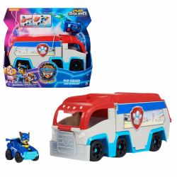 PAW Patrol : The Mighty Movie, Pup Squad Patroller Toy Truck, with Collectible Mighty Pups Chase Pup Squad Toy Car, Kids Toys for Boys & Girls Ages 3+ (Spin Master Paw Patrol: The Mighty Mov)
