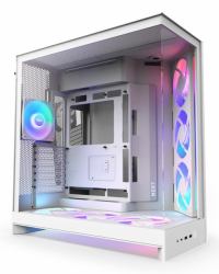 NZXT H9 Flow RGB+ Midi Tower White (NZXT H9 FLOW RGB+ MID TOWER CASE WHITE)