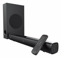 Creative Labs 51MF8360AA001 soundbar speaker Black 2.1 channels 80 W (^CREATIVE STAGE V1 - 2.1 SOUNDBAR)