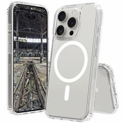 JT BERLIN Pankow Clear MagSafe mobile phone case 16 cm [6.3"] Cover Transparent 
