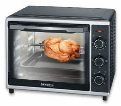 Severin TO 2056 toaster oven 30 L Black, Stainless steel Grill (Severin toast oven TO 2056, mini oven)