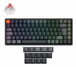 Keychron K2 Version 3 keyboard Universal USB + RF Wireless + Bluetooth Nordic Black, Carbon 