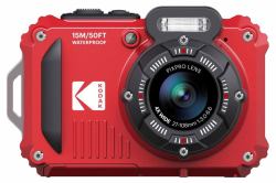 Kodak PIXPRO WPZ2 1/2.3" Compact camera 16.76 MP BSI CMOS 4608 x 3456 pixels Red (KODAK Digital Camera Pixpro WPZ2 5x WP)