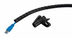 Neomounts ADS06-140BL Cable sleeve - for 1-3 cables - universal (Neomounts ADS06-140BL Cable sleeve - for 1-3 cables - 15 mm - universal - black [5Years warranty])