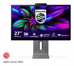 Philips Brilliance 27E3U7903/00 computer monitor 68.6 cm [27"] 5120 x 2880 pixels 5K Ultra HD LCD Grey (PHILIPS MONITOR 27IN IPS - BLACK16:9 70HZ 5120X2880 USB COL)